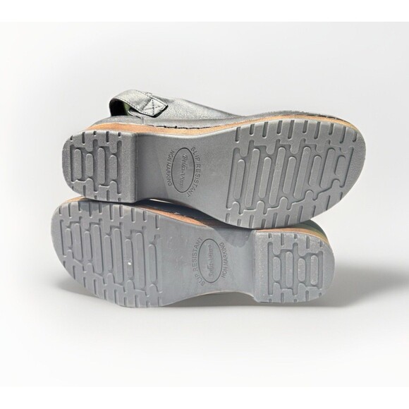 Bella Vita Women’s Non Slip Work Clogs – Black Leather Slip On Shoes – Size 8.5 - Picture 9 of 9